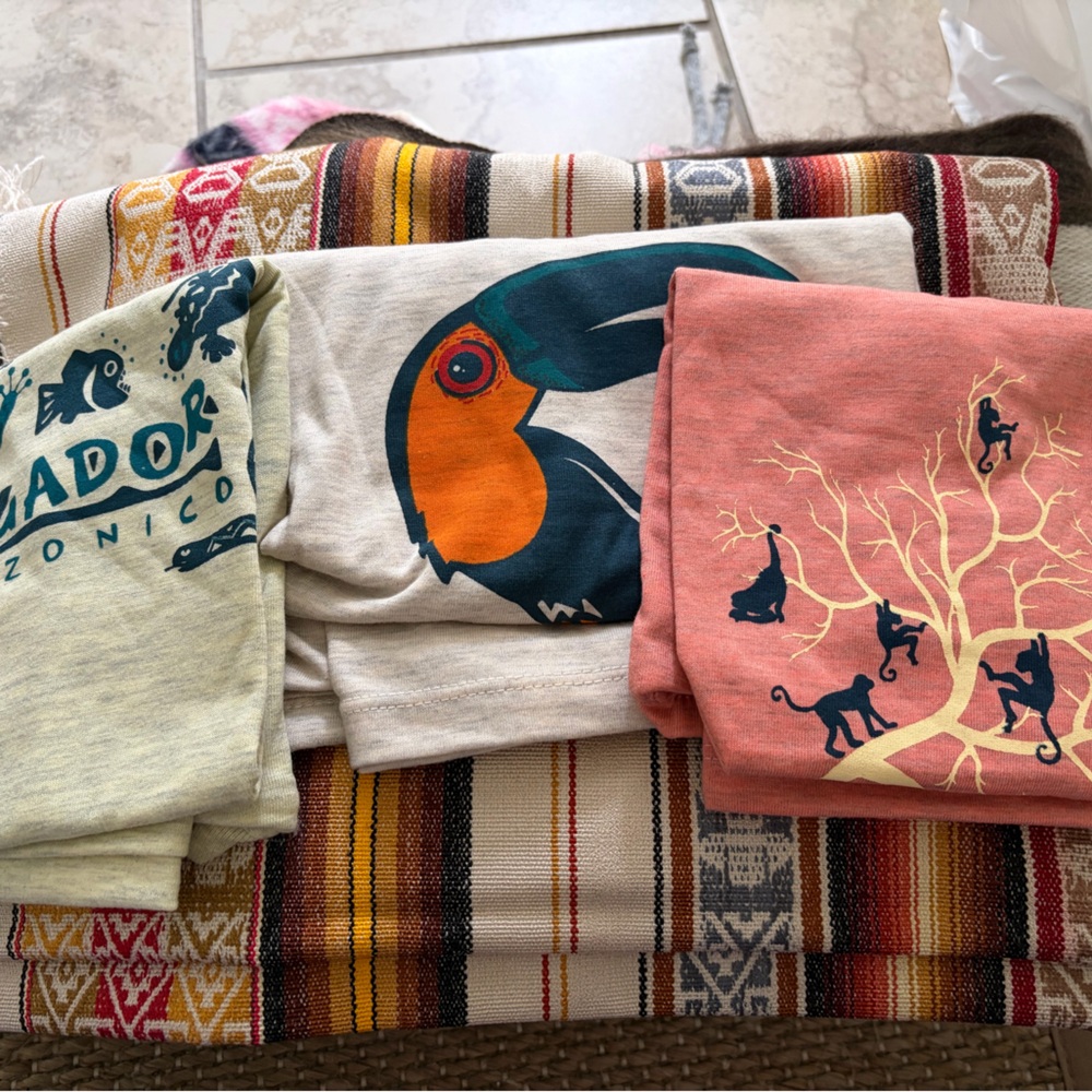 NWOT Assorted Ecuadorian Amazonia T-shirts